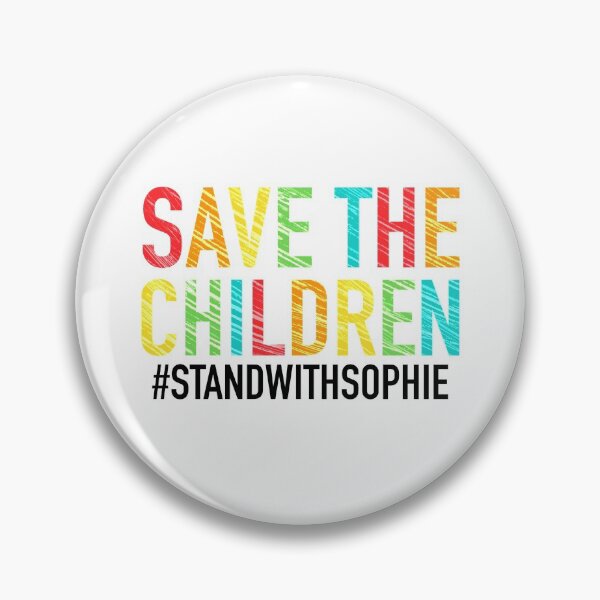 Item preview, save the children designed and sold by Kayla Ketchie.