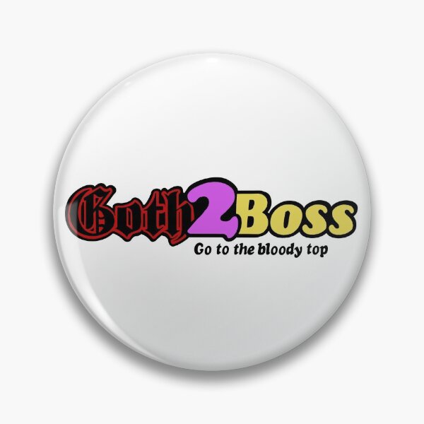 Item preview, Official Goth2Boss Logo IT Crowd designed and sold by Ruddyposting-.