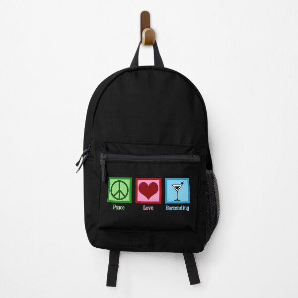 Item preview, Peace Love Bartending designed and sold by Epic Love Designs.