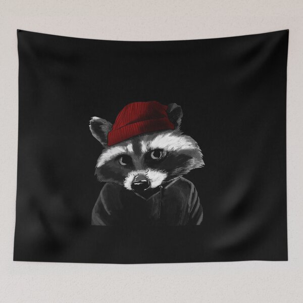Item preview, Bandit Raccoon  designed and sold by miminova.