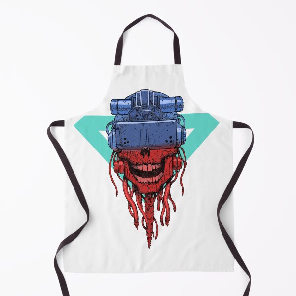 Item preview, cyber punk skull designed and sold by neplox.
