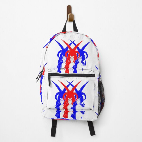Item preview, Lady & Goat - Red & Blue designed and sold by ernestjramon.