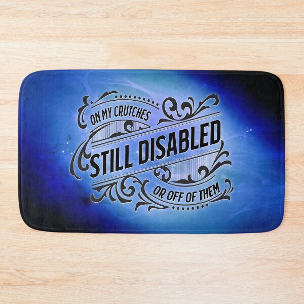 Item preview, Sapphire Crutches, Still Disabled designed and sold by PrettySickArt.
