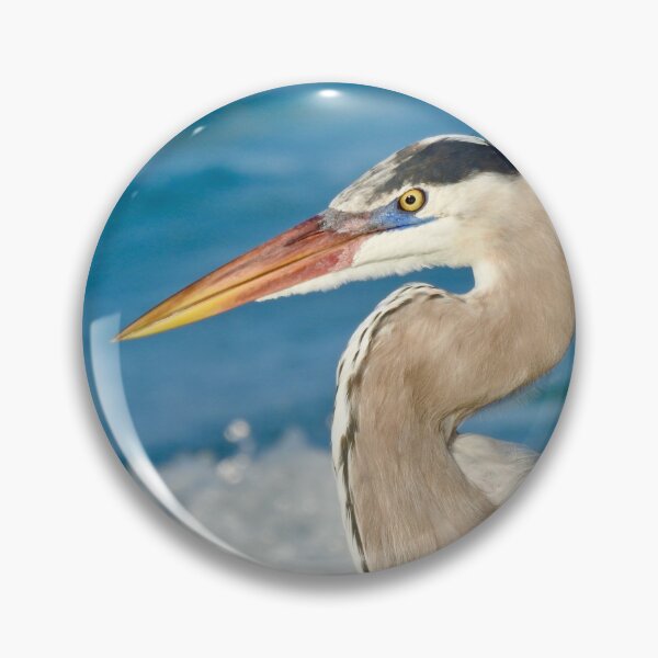 Item preview, GREAT BLUE HERON designed and sold by Fun&SassyHomeDecor.