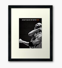 Michael Jordan Motivation Poster Framed Print