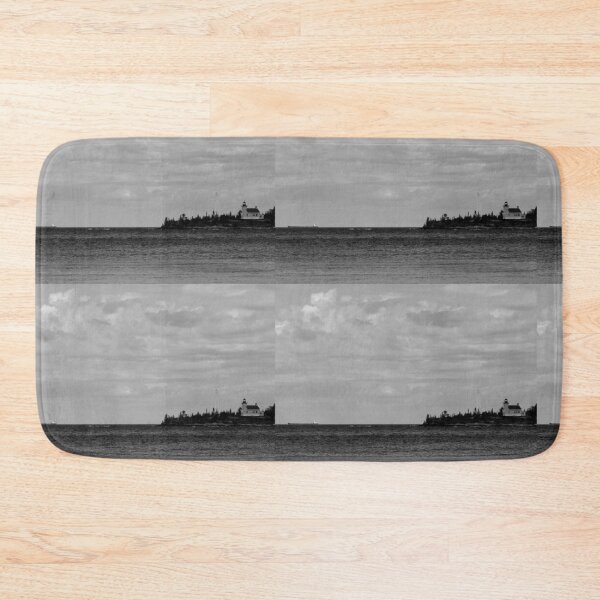Item preview, Copper Harbor Lighthouse and Freighter  designed and sold by J Rier Photography.