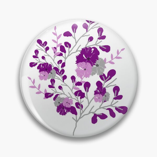 Item preview, Purple Fower Pattern designed and sold by Shop Stop Center.