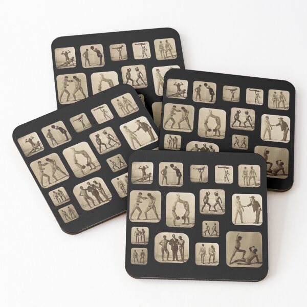 Item preview, Male Athletes Posturing, Muybridge  designed and sold by JuxtaHead.