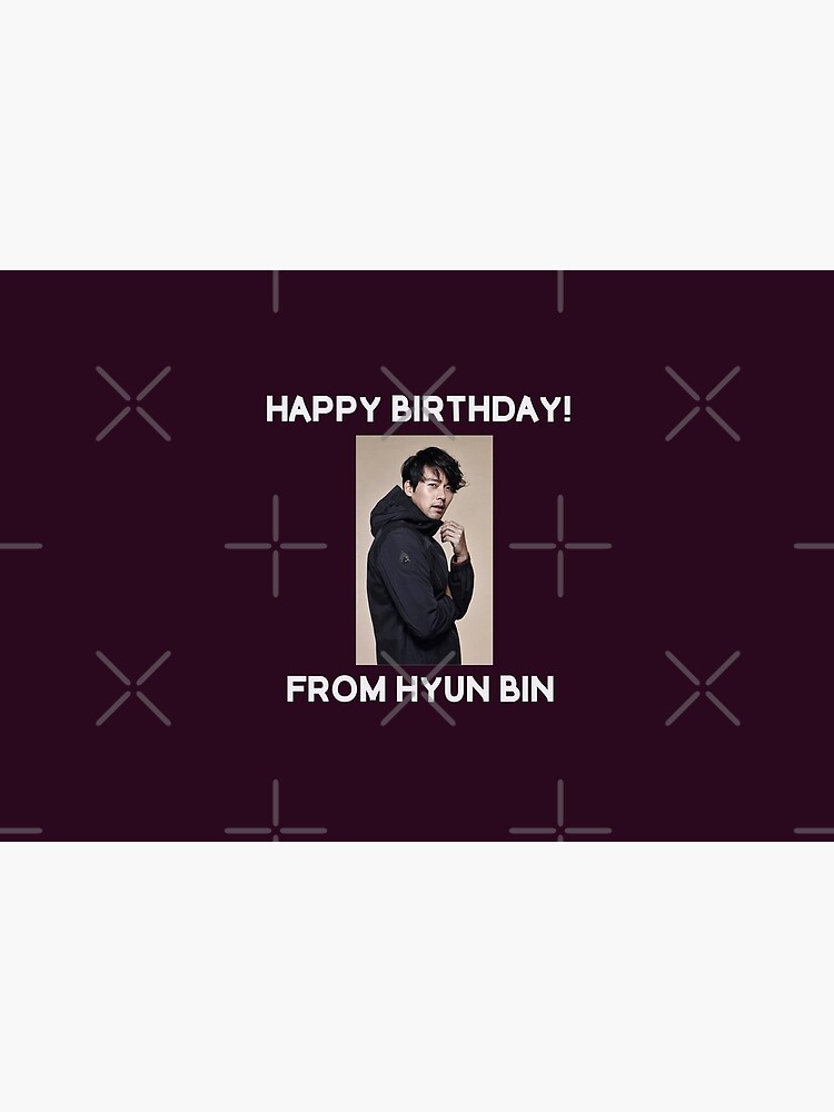 Happy Birthday From Hyun Bin by kpopkdramamerch