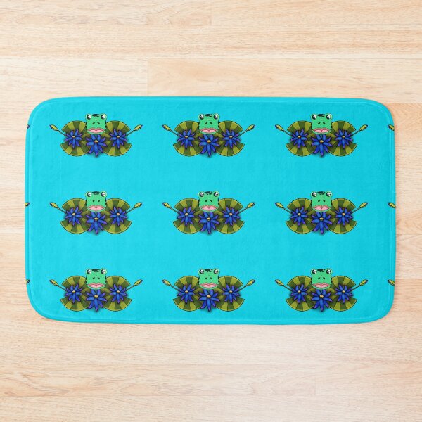Item preview, Happy Frog Amid the Lotus designed and sold by NiftyNebula.