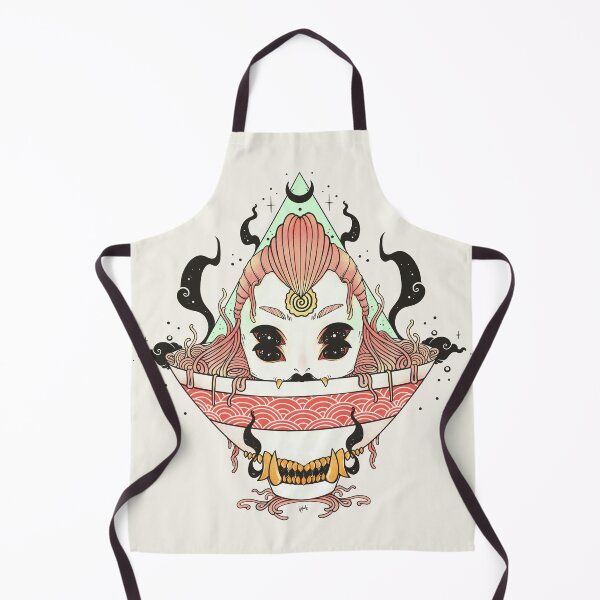 Item preview, Ramen Noodle Bowl Monster Girl Art designed and sold by cellsdividing.