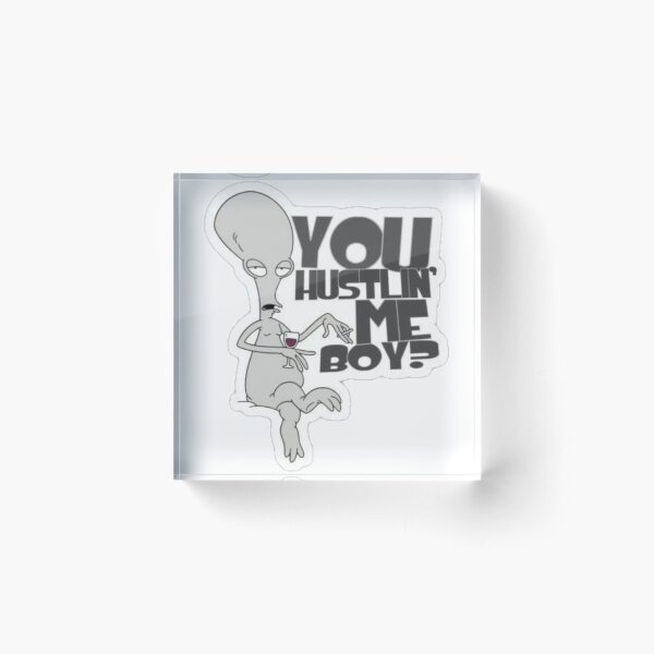 American dad roger smith Acrylic Block