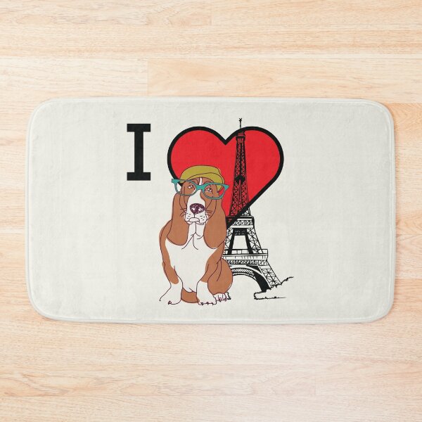 Item preview, I love Paris & Dogs | TAGADOG designed and sold by tagadog.