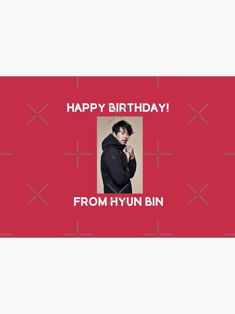 Happy Birthday From Hyun Bin by kpopkdramamerch