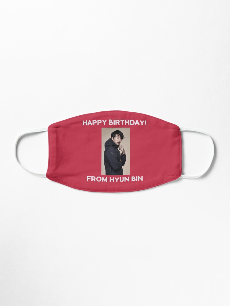 Alternate view of Happy Birthday From Hyun Bin Mask