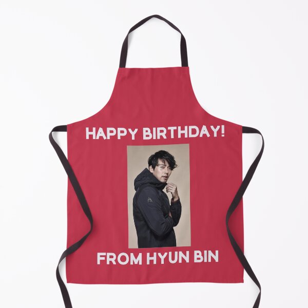Item preview, Happy Birthday From Hyun Bin  designed and sold by kpopkdramamerch.