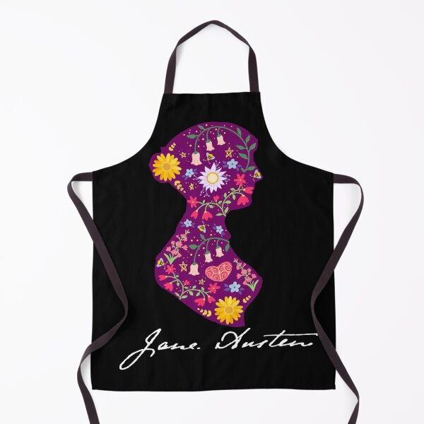 Item preview, Jane Austen Floral Silhouette Magenta Variant designed and sold by MandyRosko.