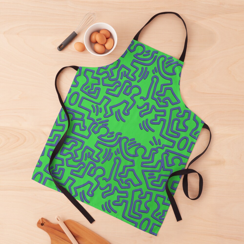 pattern Keith haring Apron