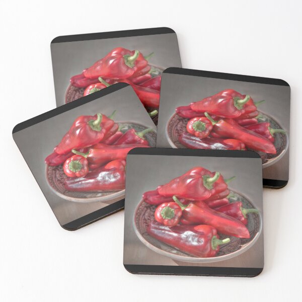 Item preview, Red Peppers designed and sold by Banjoboy Art.