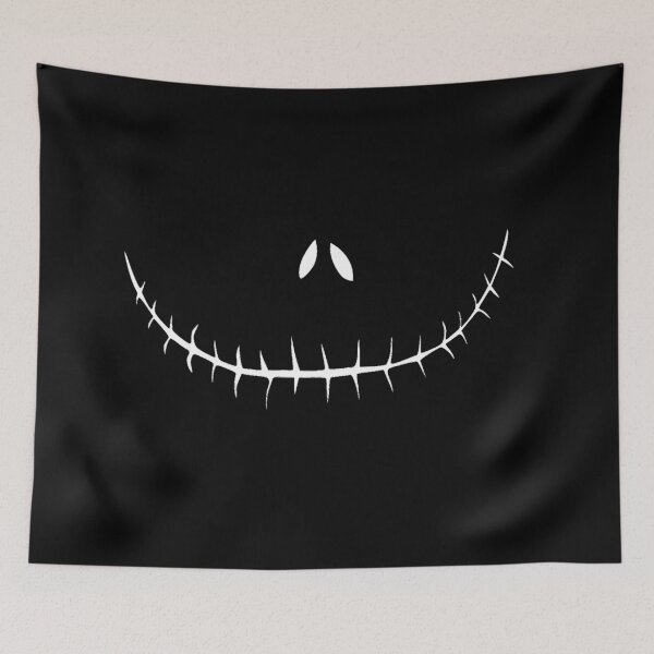 Item preview, Jack Smiling Haloween Christmas black designed and sold by oxoxoxo.