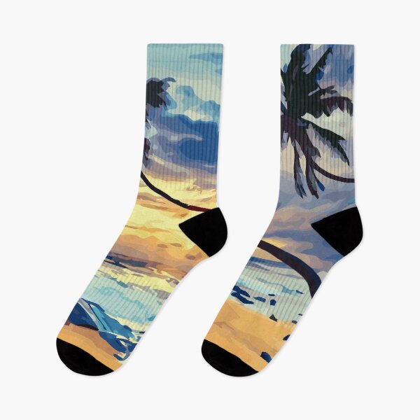Item preview, Beach-Ocean-Palms designed and sold by GL Digital Artwork .