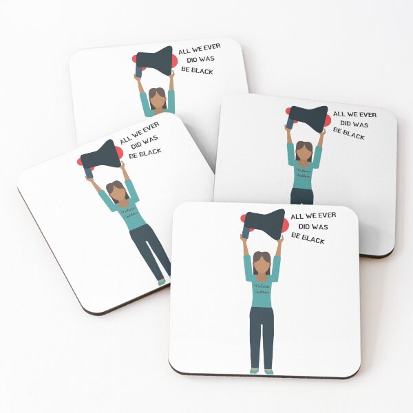 Item preview, ALL WE EVER DID WAS BE BLACK designed and sold by LiveAndGlow.