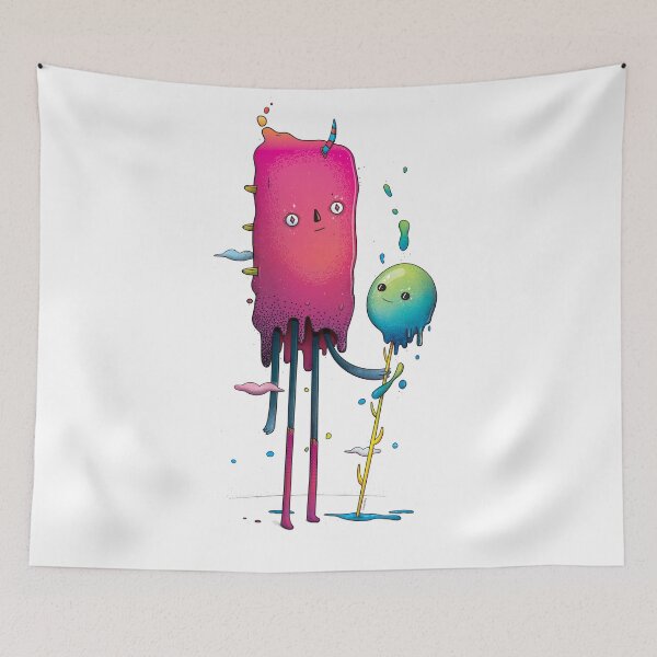 Item preview, Surreal cute monster and happy sugar candy scepter designed and sold by GabFrg.