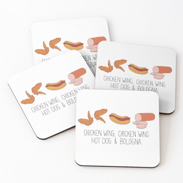 Item preview, Chicken WIng, Chicken Wing, Hot Dog & Bologna designed and sold by allipichette.