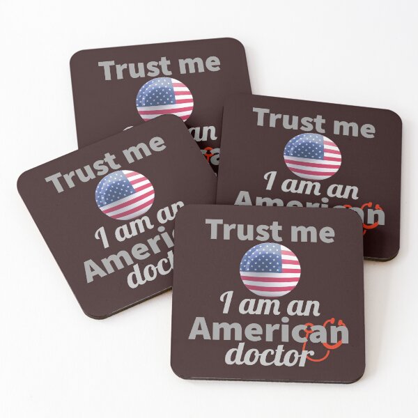 Item preview, Trust me, i am an American doctor. designed and sold by doctors-apparel.