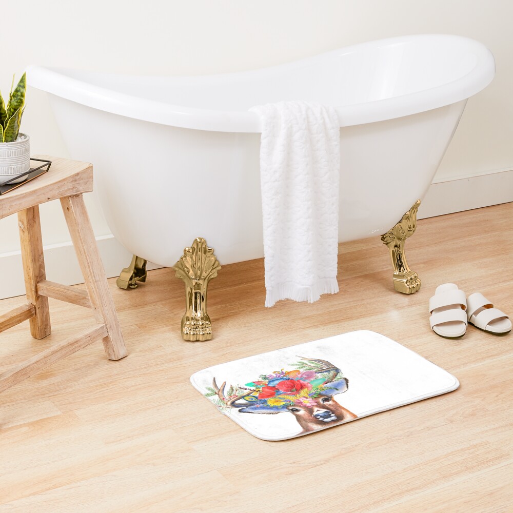 Item preview, Bath Mat designed and sold by TeeBeesDesign.