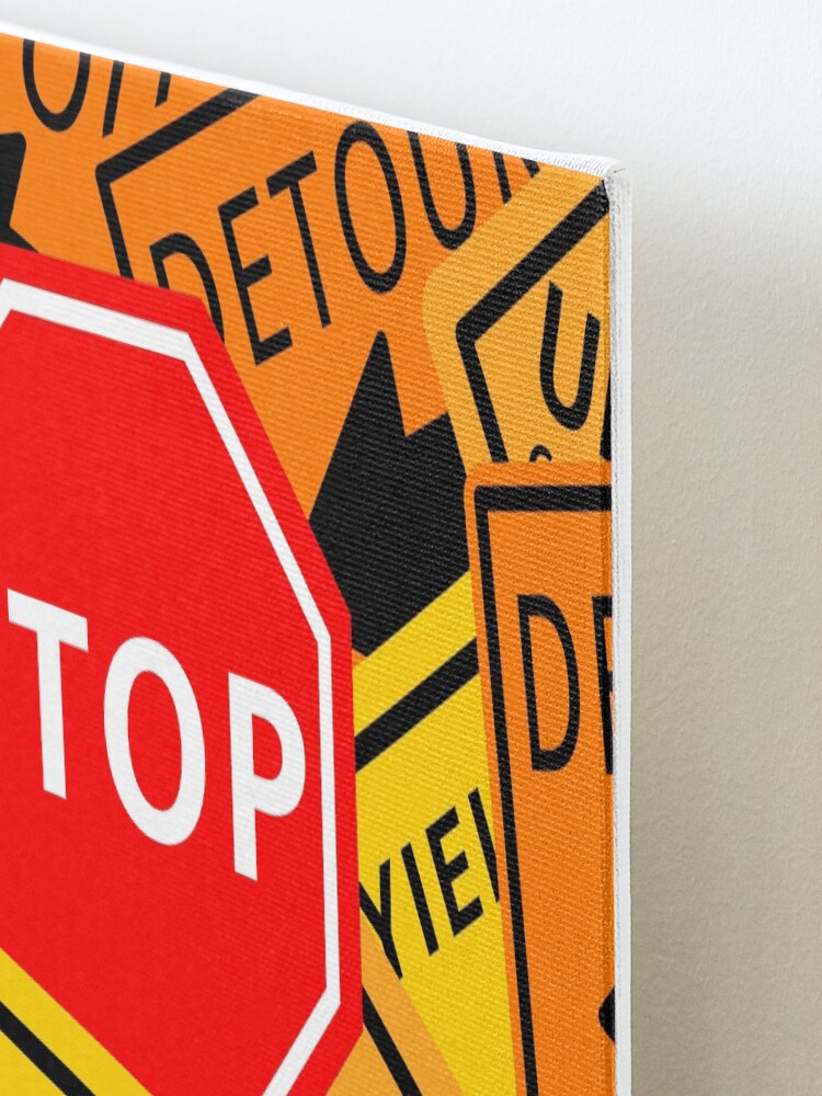 Alternate view of Sign Medley Mounted Print