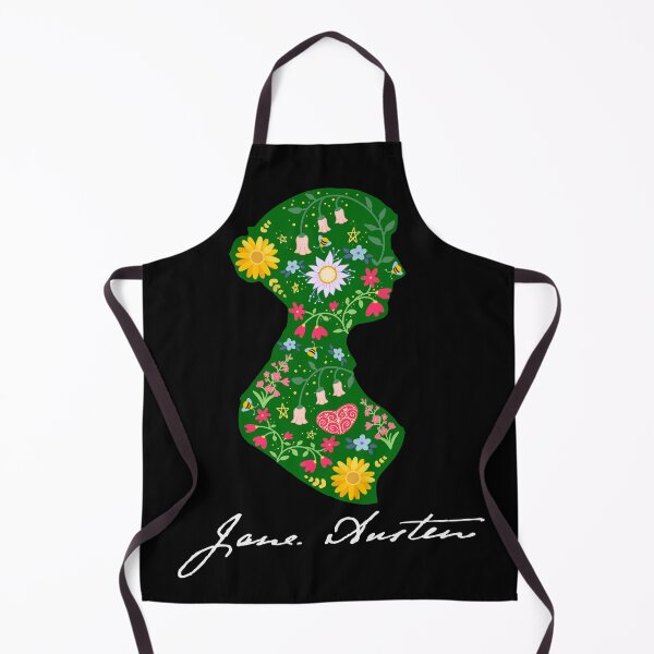 Item preview, Jane Austen Floral Silhouette Green Variant designed and sold by MandyRosko.