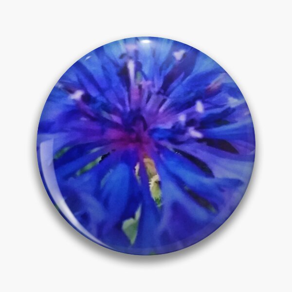 Aperçu de l'œuvre Fleurs sauvages bleuet bleu vif créée et vendue par asitflows.