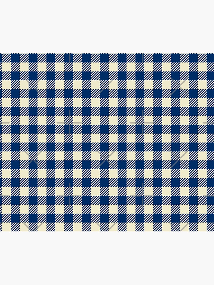 Plaids • Blue and White by brainthought