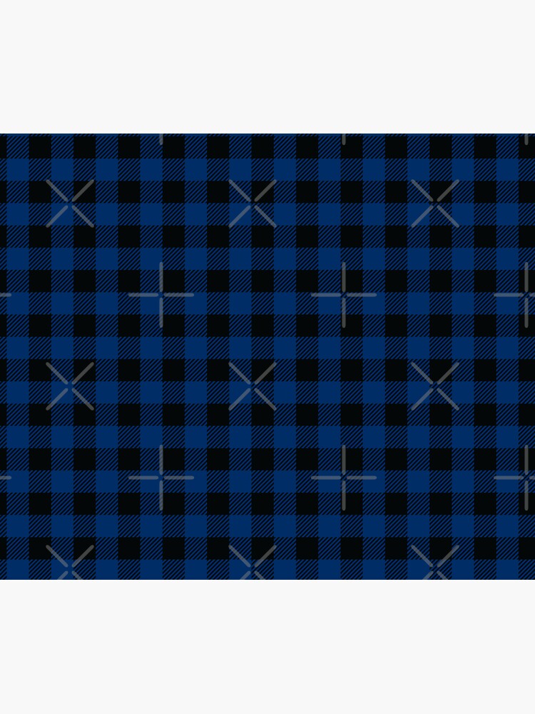 Plaids • Blue and Black by brainthought