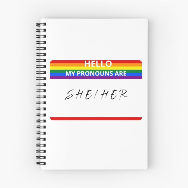 Artikelvorschau, Hallo, meine Pronomen sind sie / sie - LGBTQ nicht binär entworfen und verkauft von TrunkShrunk.
