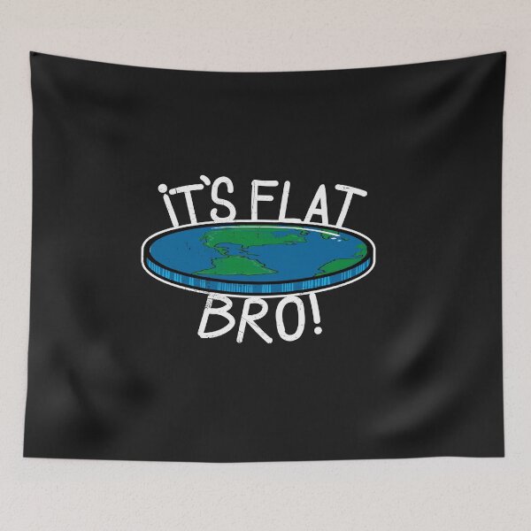 Item preview, Flat Earth Flat Earthers World Map designed and sold by Músico Ilustre.