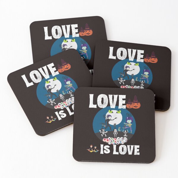 Item preview, Halloween love story, zombie, witch, Love is Love designed and sold by hausofbutterfly.