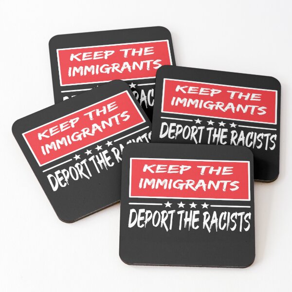 Item preview,  Keep the Immigrants Deport the Racists Gift- Fight Racism Gift Essential designed and sold by AYMEDD.