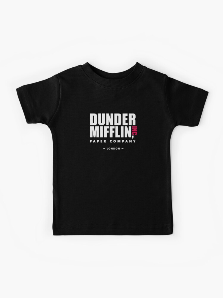 Dunder Mifflin T-shirt The Office Gift Dwight Schrute Shirt Funny TV Show T  Shirt Dunder Mifflin Paper Company Unisex Tees Tops