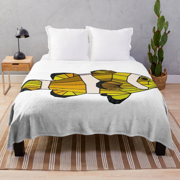 Item preview, Copy of Geometric Clown Fish - Yellow designed and sold by Geometricshow.