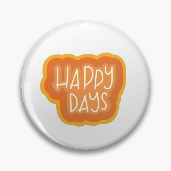 Item preview, "Happy Days" Sticker designed and sold by sfcox07.