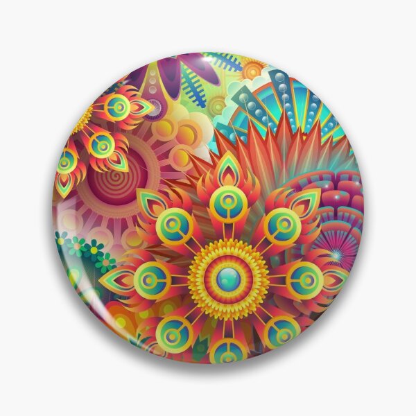 Artikelvorschau, Psychedelisches Muster entworfen und verkauft von PickCreation.