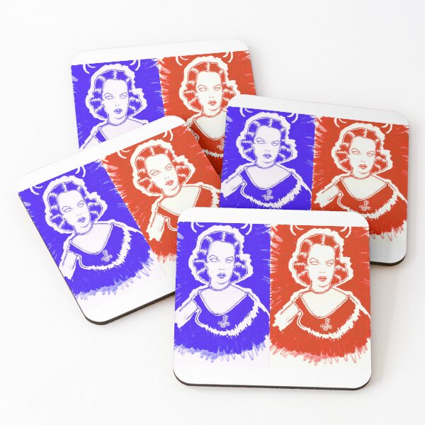 Item preview, Horn Girl #1 - Red & Blue designed and sold by ernestjramon.