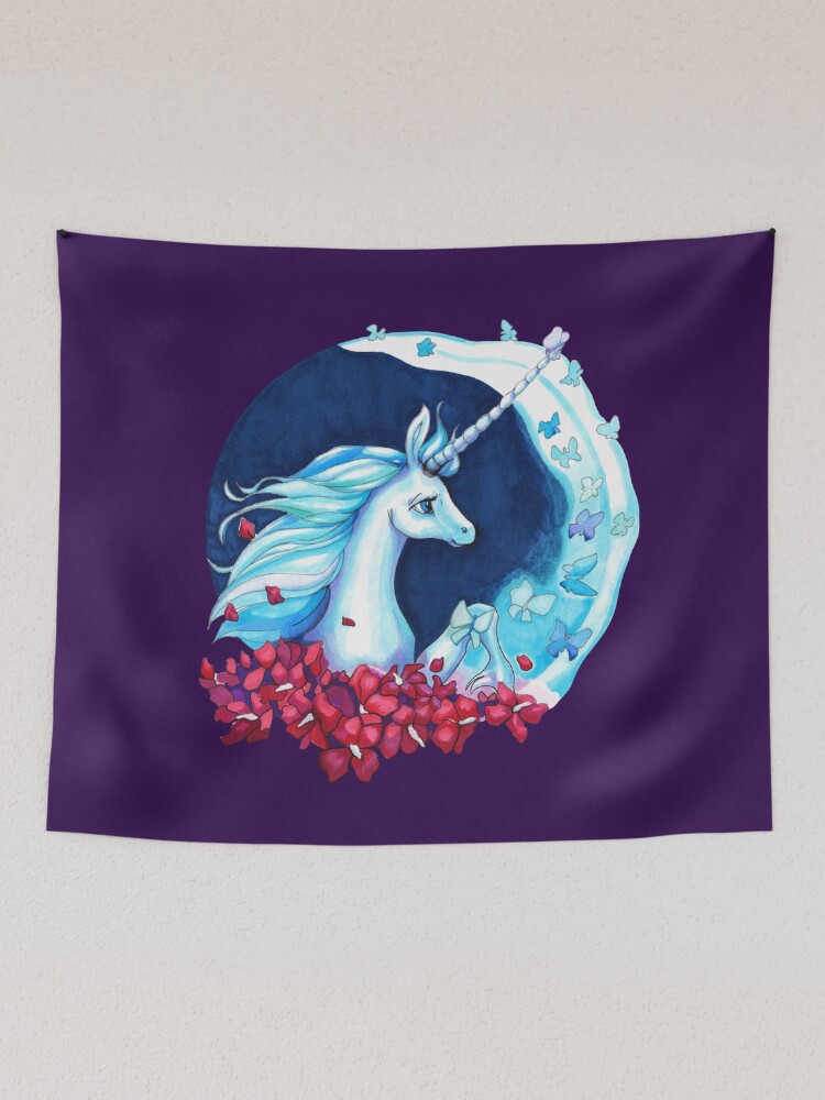 Moonlight – The Last Unicorn Tapestry