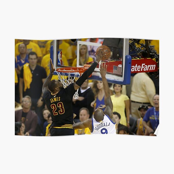 Lebron Block Posters | Redbubble