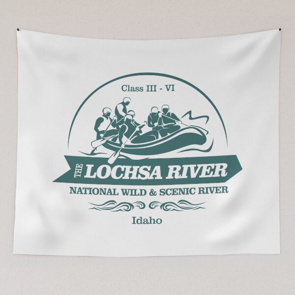 Item preview, Lochsa River (WR) designed and sold by curranmorgan.