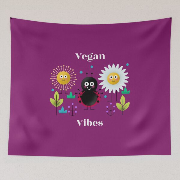 Item preview, Vegan Vibes designed and sold by Hey-Nice-Shirt.