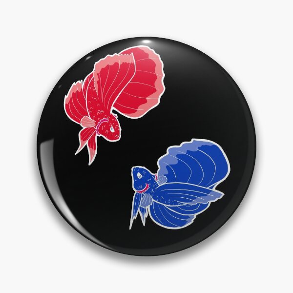 Item preview, Red Fish, Blue Fish designed and sold by Deadbirdkitsch.