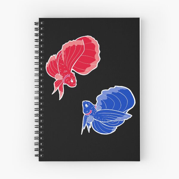 Item preview, Red Fish, Blue Fish designed and sold by Deadbirdkitsch.
